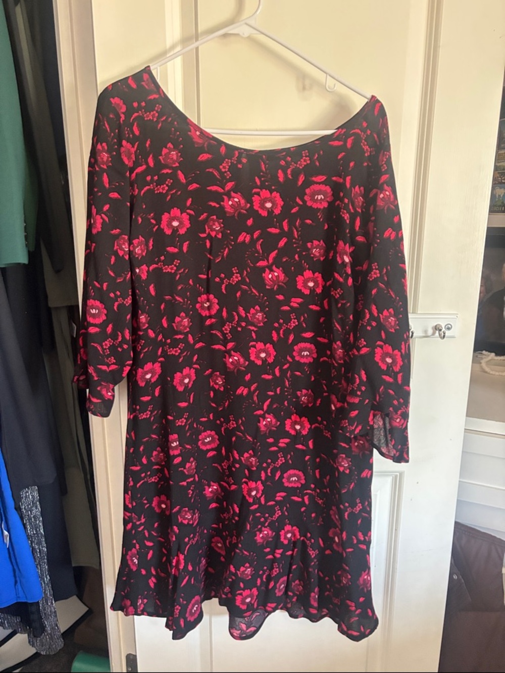 Floral mini dress